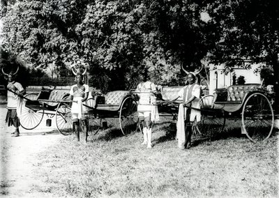 Zulu Ricksha Drivers, Durban by South African Photographer